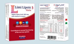 Limi Lipoic Forte tablets for nerve support and energy