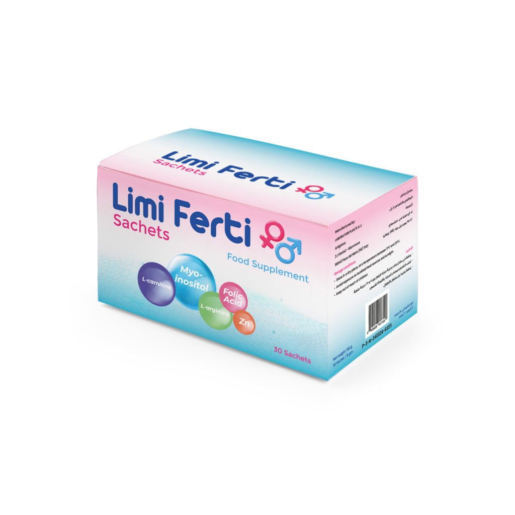 نتائج استخدام Limi Ferti كمكمل غذائي للخصوبة وتنظيم التبويض
