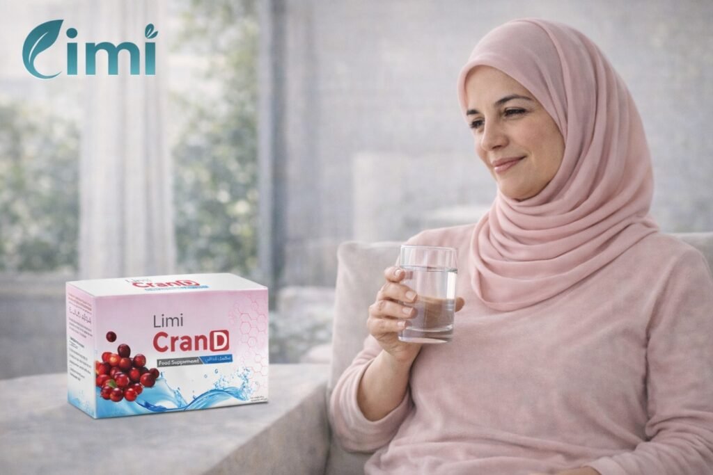 فوائد ليمي كران د مكمل غذائي لدعم صحة المسالك البولية والمناعة لدى النساء