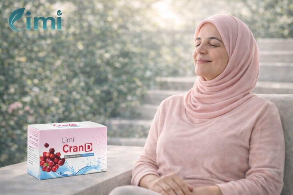 فوائد ليمي كران د مكمل غذائي لدعم صحة المسالك البولية والمناعة لدى النساء