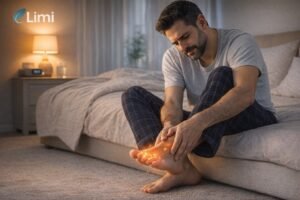 علاج التهاب الأعصاب - أعراض التهاب الأعصاب الطرفية مثل الحرقان والتنميل في القدمين